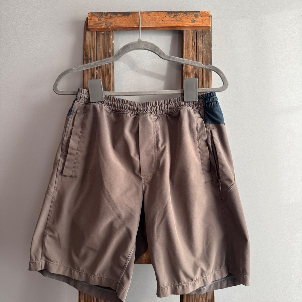 Birddogs Men's Shorts Taupe Athletic Gym Casual Size M‎ Outdoor